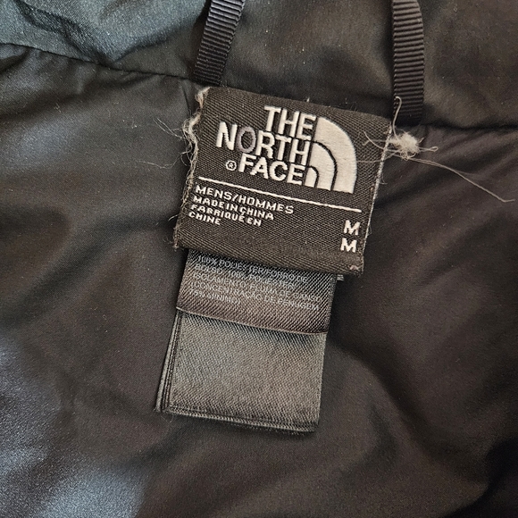 The North Face Jacket Mens Size M Black Goose Down Quilted Puffer 550 Packable - Picture 12 of 15